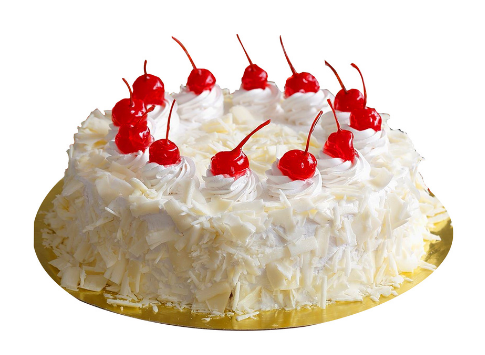 White Forest Cake 500g